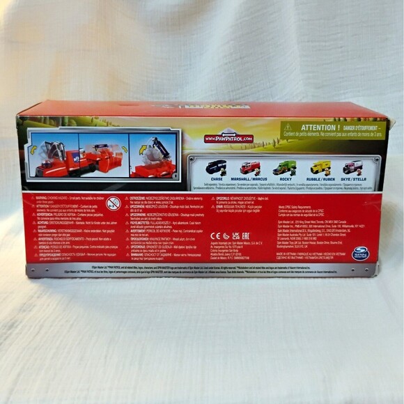 Paw Patrol Big Truck Pups Zuma Transforming Rescue Truck and Action Figure NEW - Picture 5 of 7